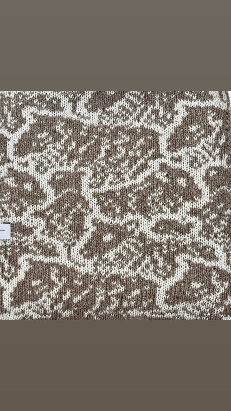 Happy sheep scarf