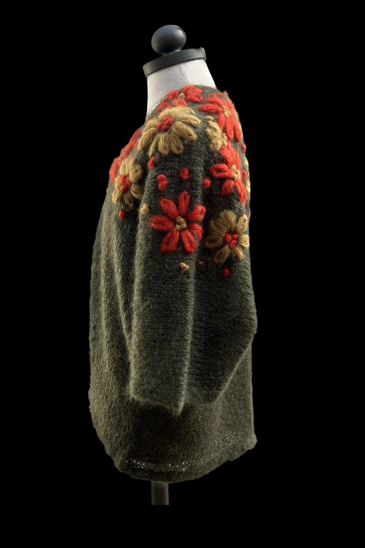 Workshop Happy flower cardigan met neckscarf