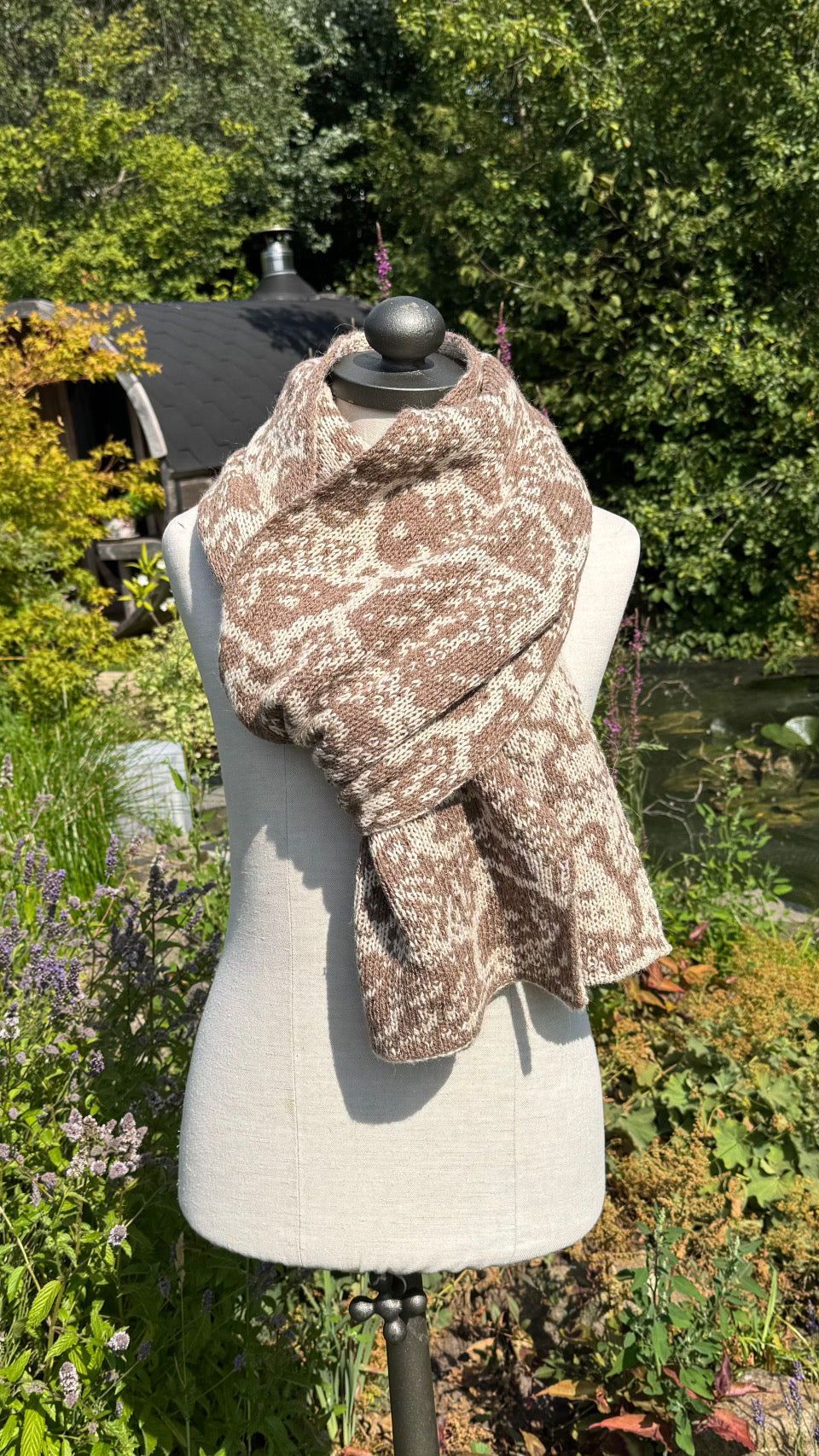 Workshop Happy sheep scarf