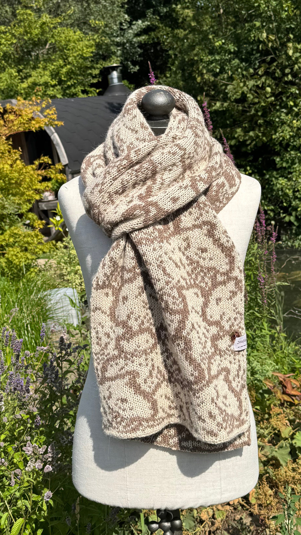 Workshop Happy sheep scarf