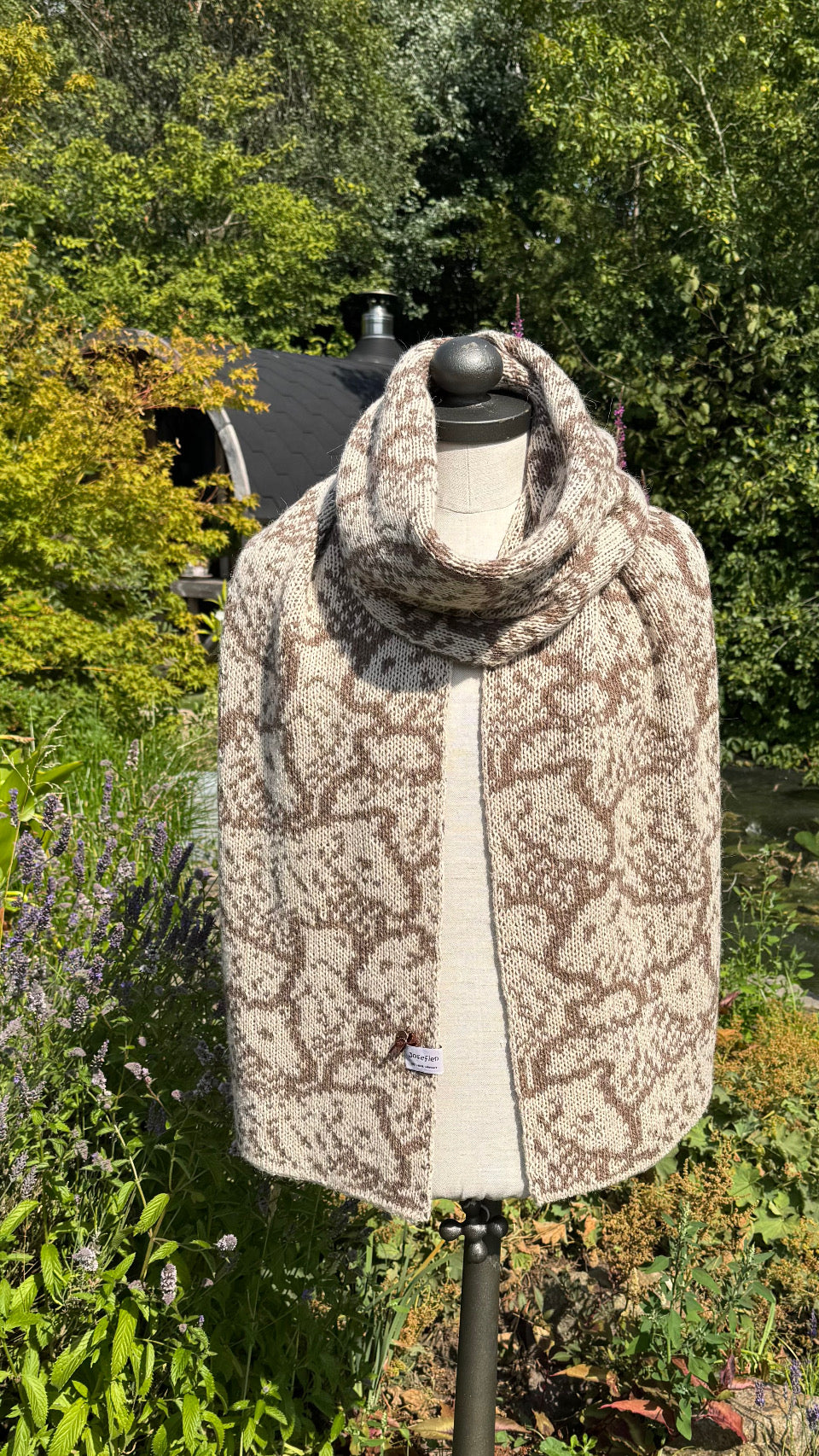 Workshop Happy sheep scarf