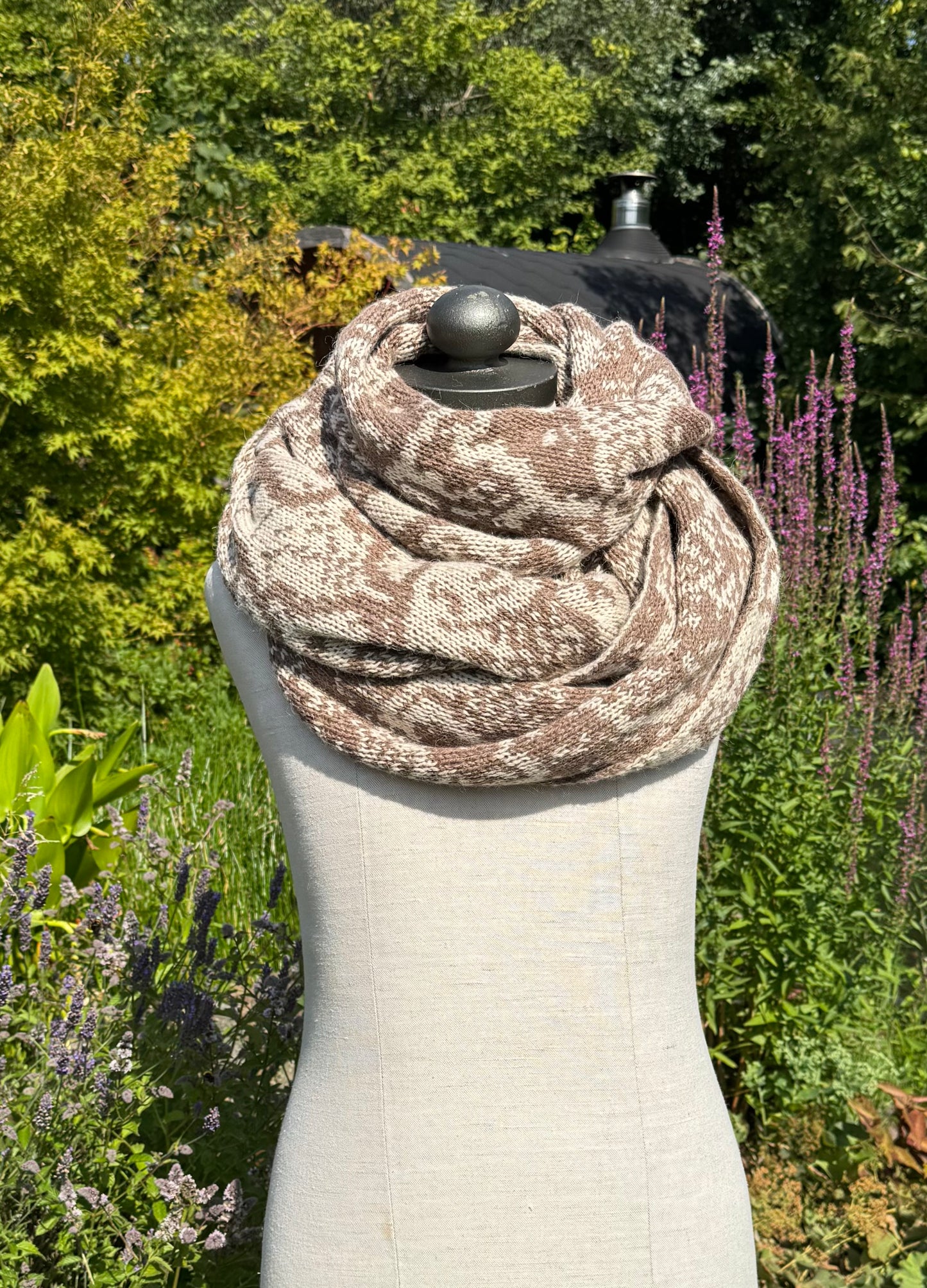 Workshop Happy sheep scarf