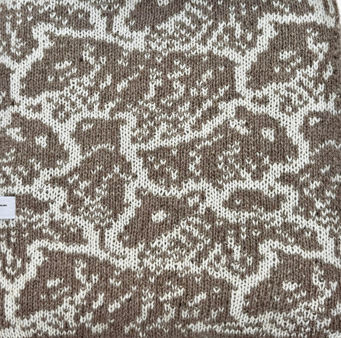Workshop Happy sheep scarf