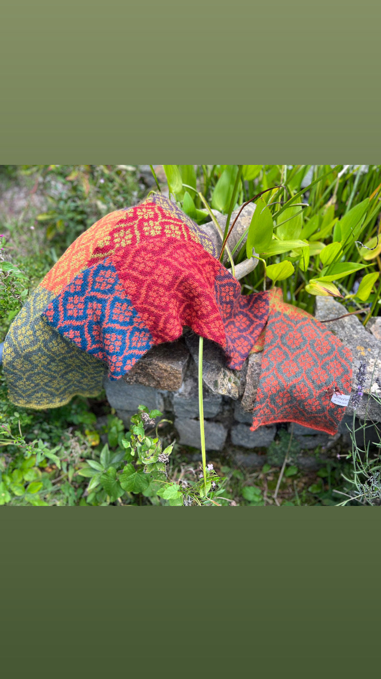 workshop Automn Fair Isle scarf