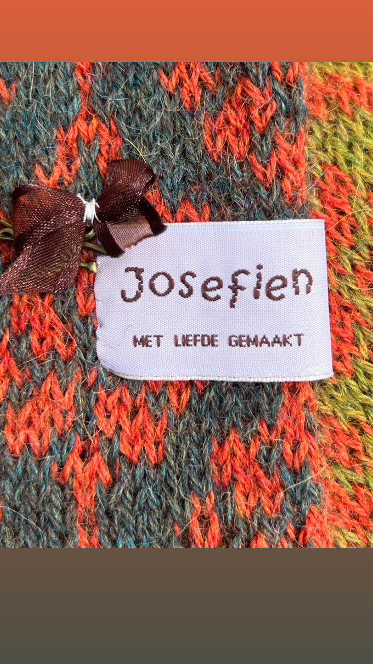 workshop Automn Fair Isle scarf