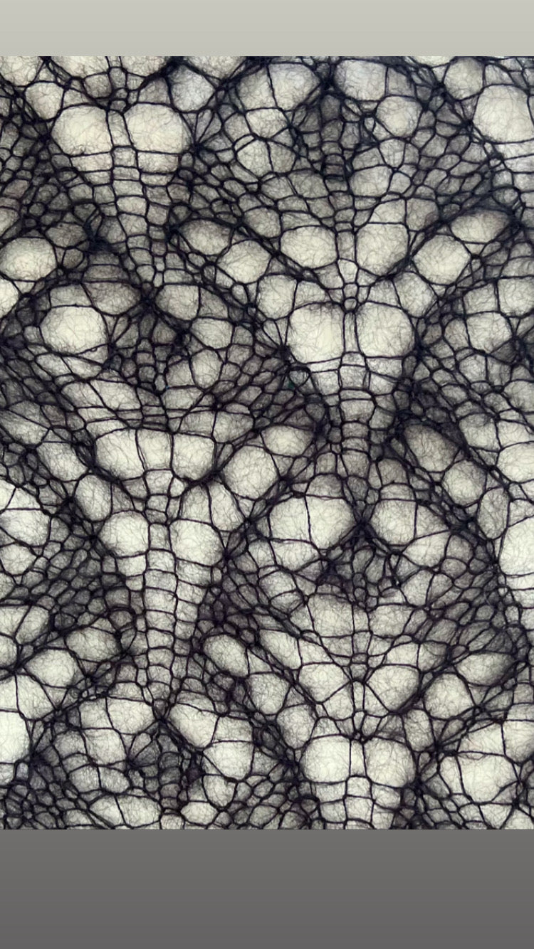 Workshop Black light lace shawl