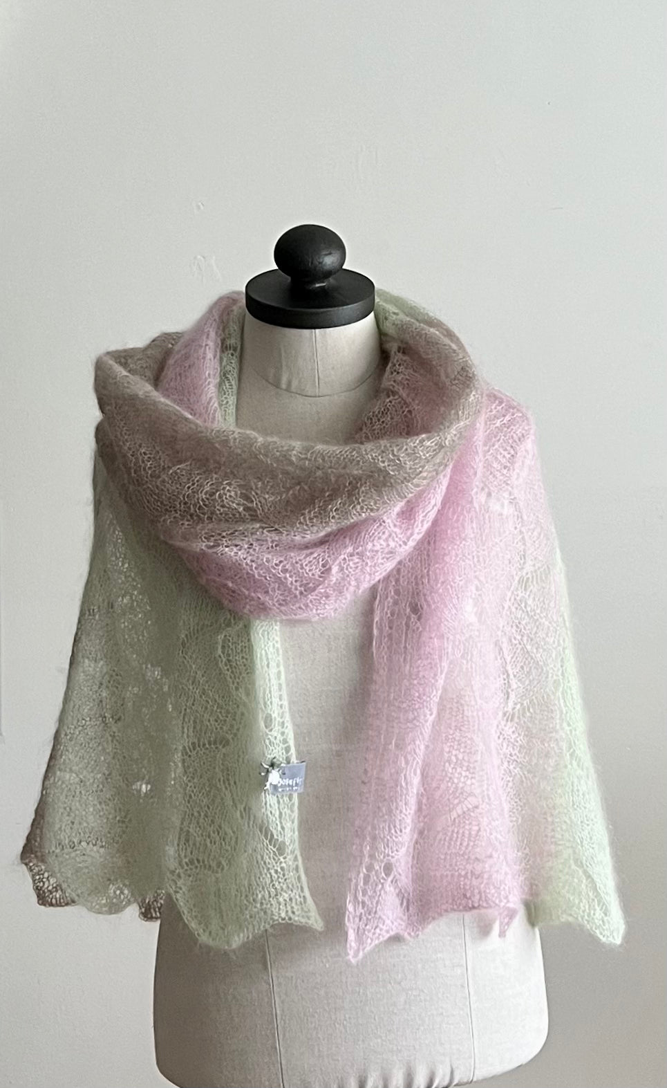 Multi pastel  color scarf