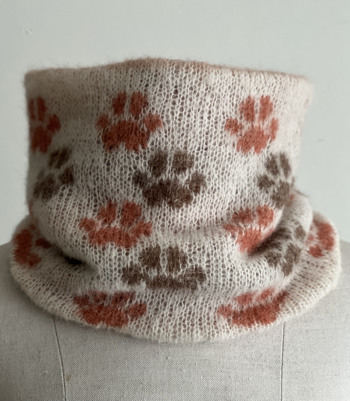 Fair Isle Teckel neck scarf