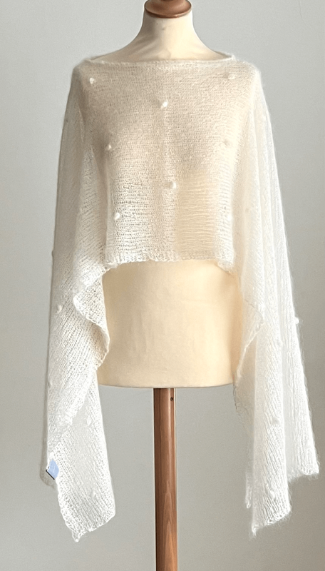 Bridal poncho