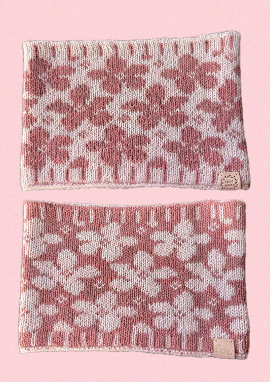 Neckscarf Coco with flowers