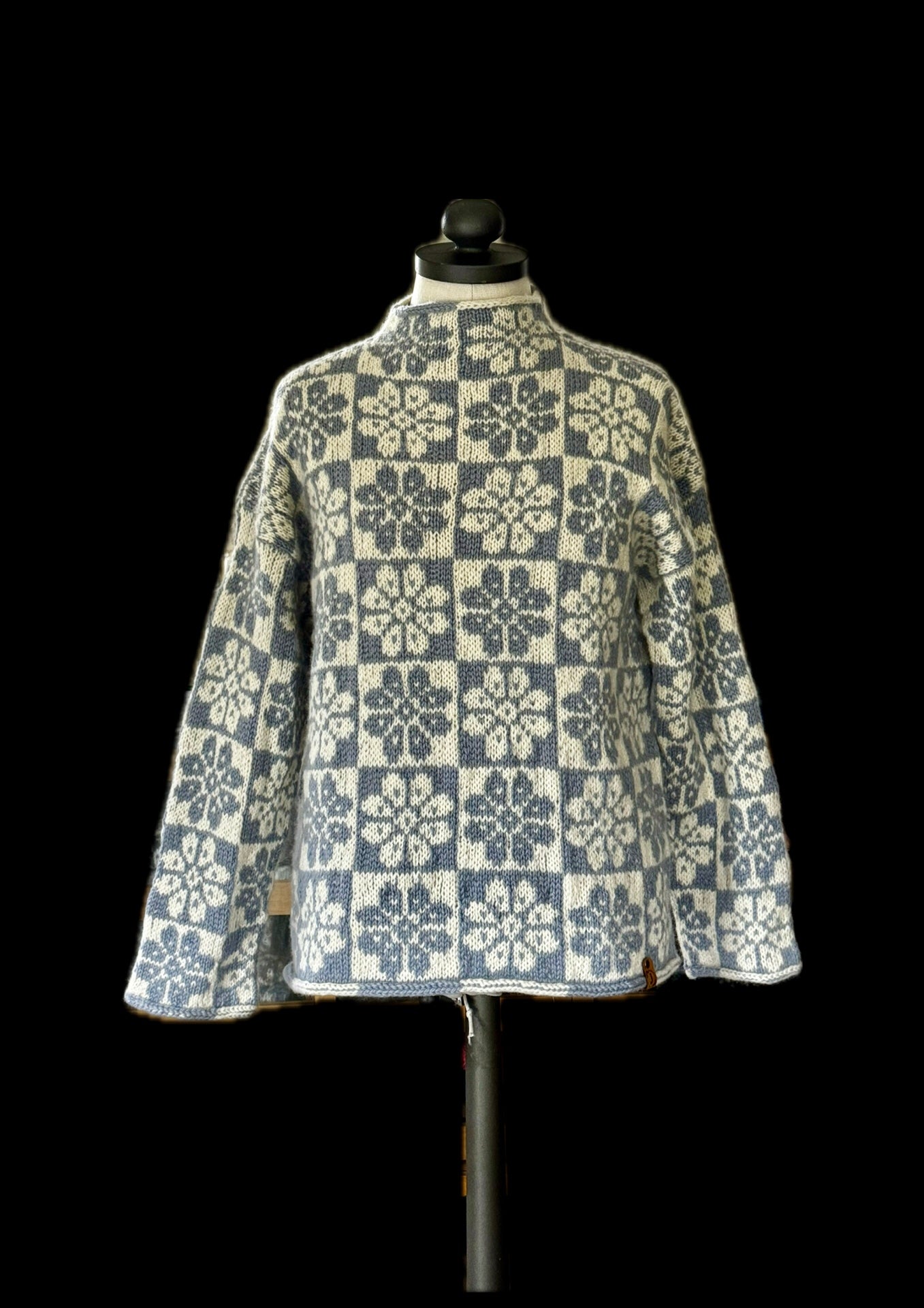Workshop Flower Nordic sweater