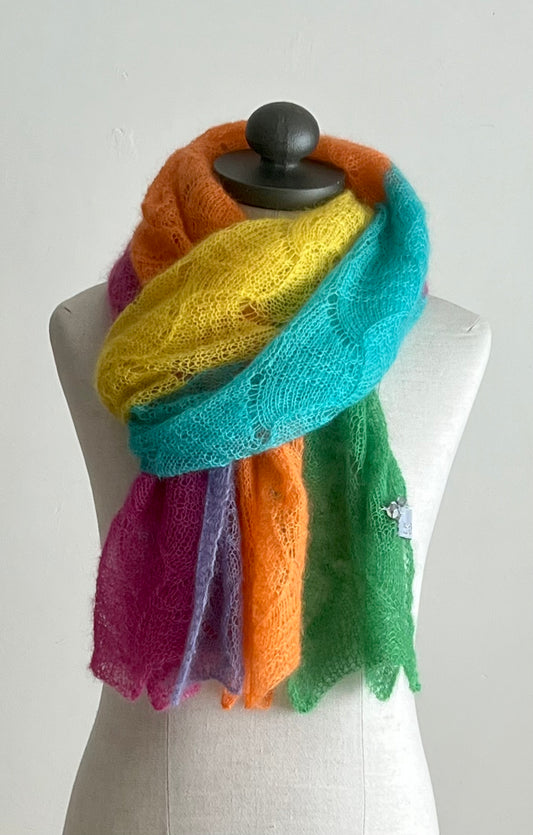 Happy color scarf