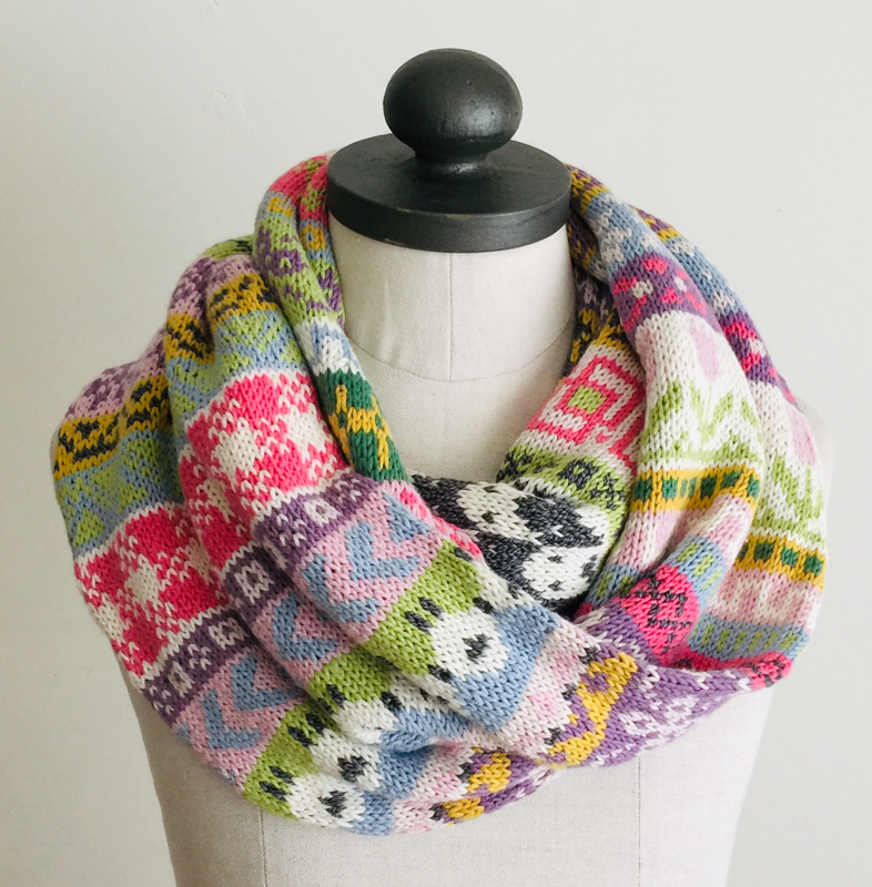 workshop Fair Isle loopsjaal