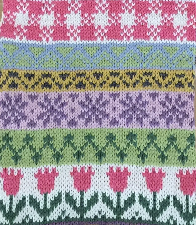 workshop Fair Isle loopsjaal