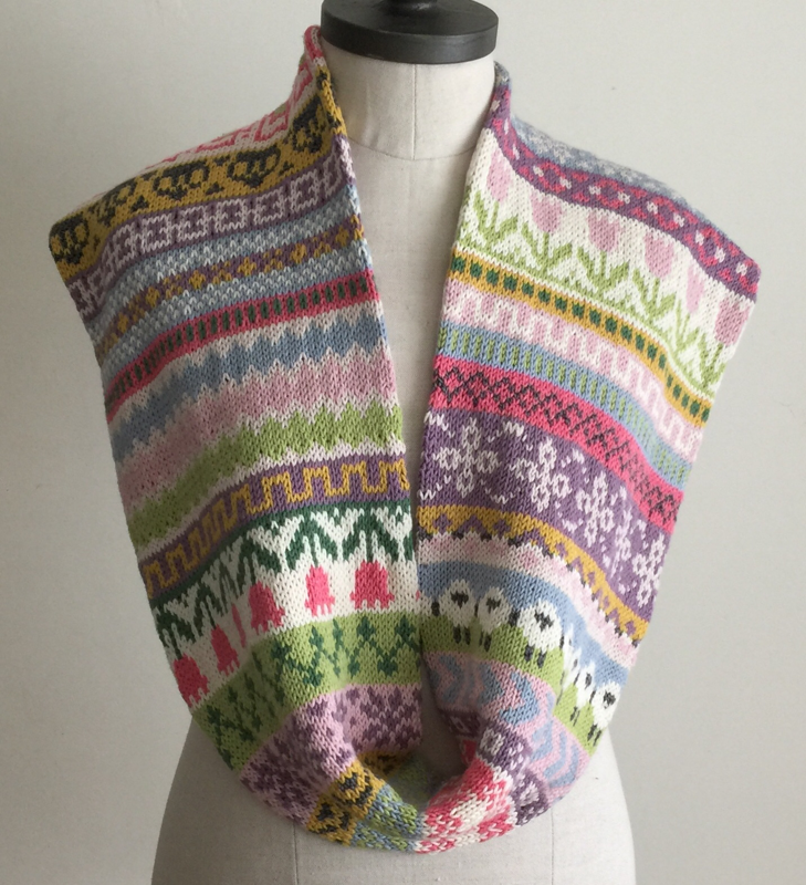 workshop Fair Isle loopsjaal