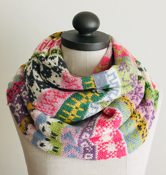 workshop Fair Isle loopsjaal